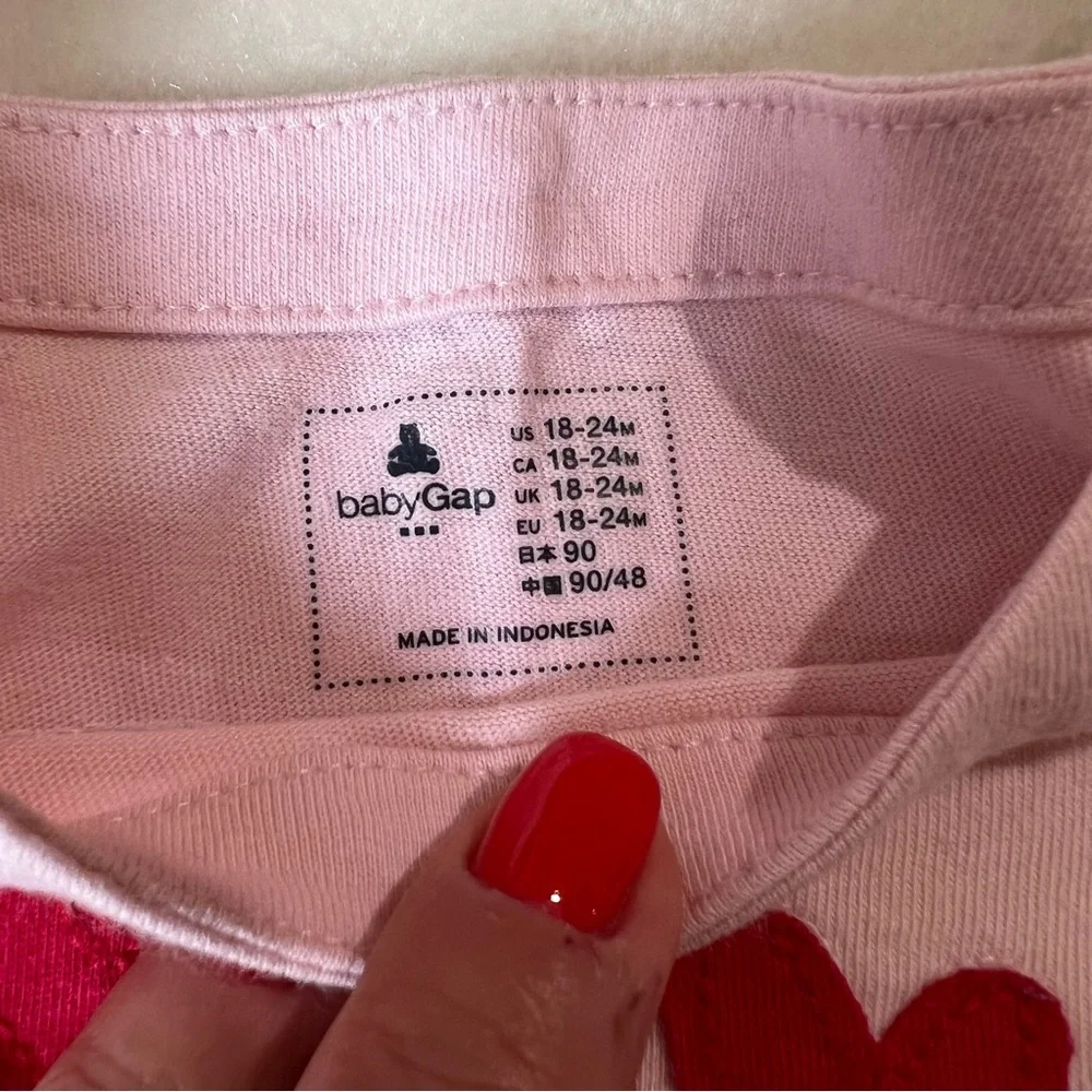 GAP baby girl long sleeve top